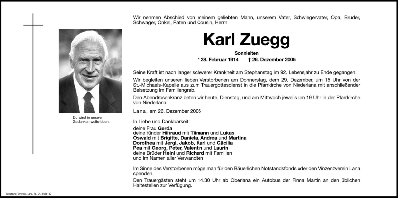 Traueranzeigen