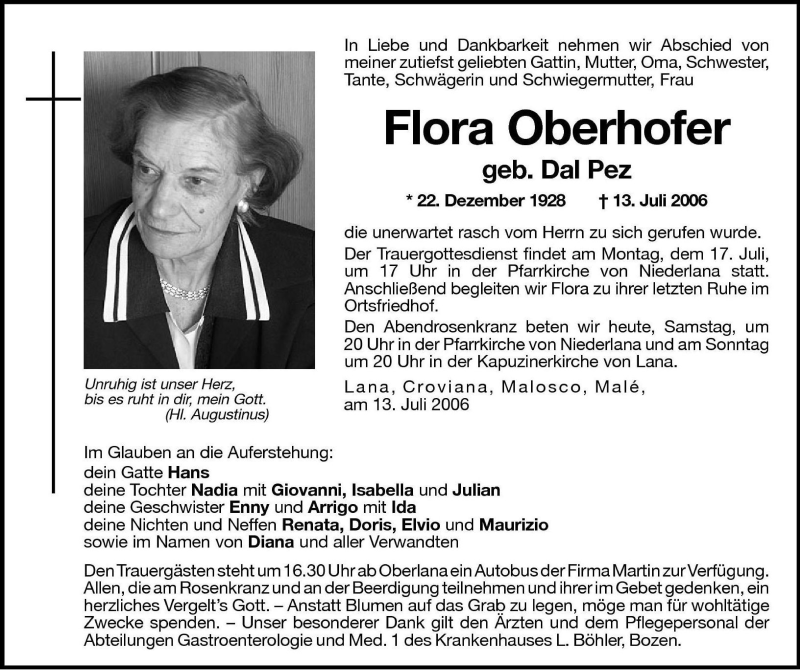 Traueranzeigen