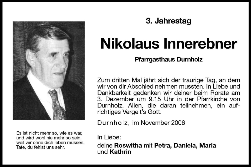 Traueranzeigen