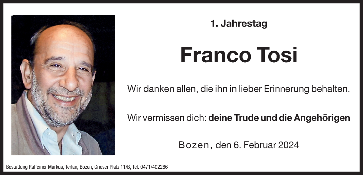 Traueranzeige