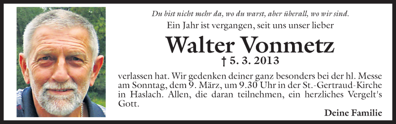 Traueranzeige