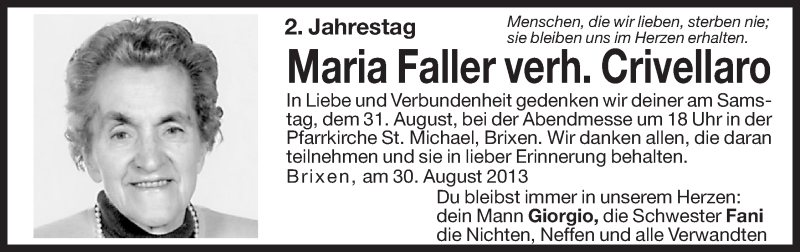 Traueranzeige