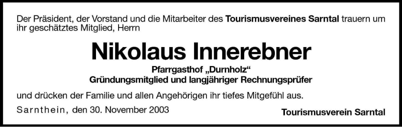 Traueranzeigen