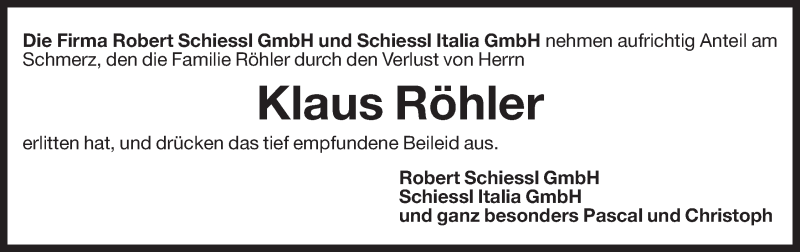 Traueranzeige