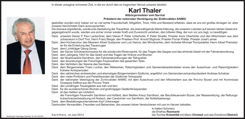 Traueranzeige