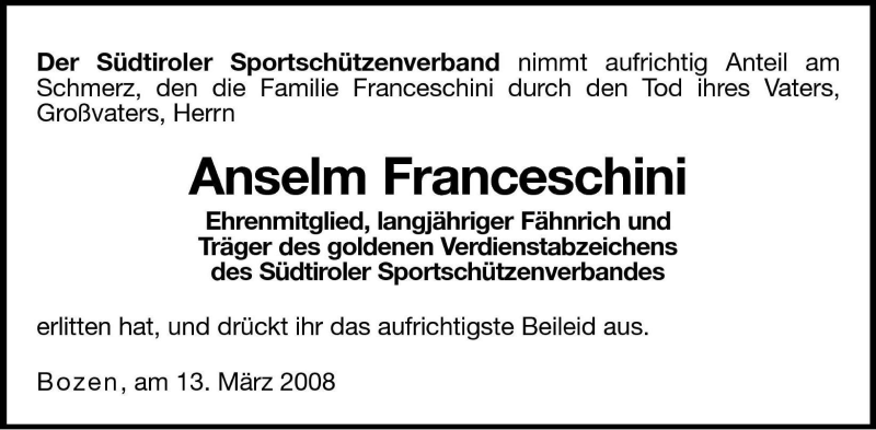Traueranzeigen