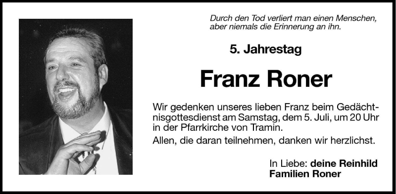 Traueranzeigen