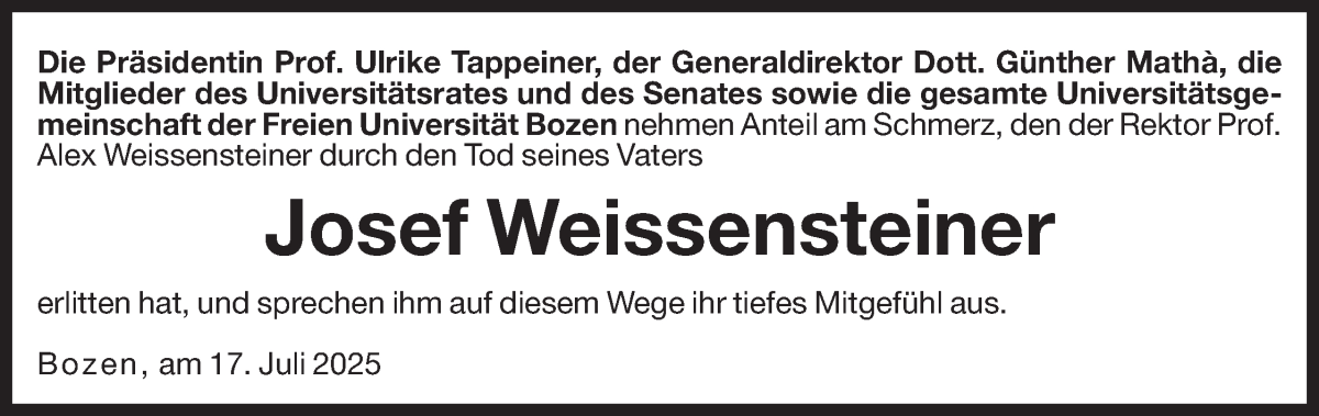 Traueranzeige