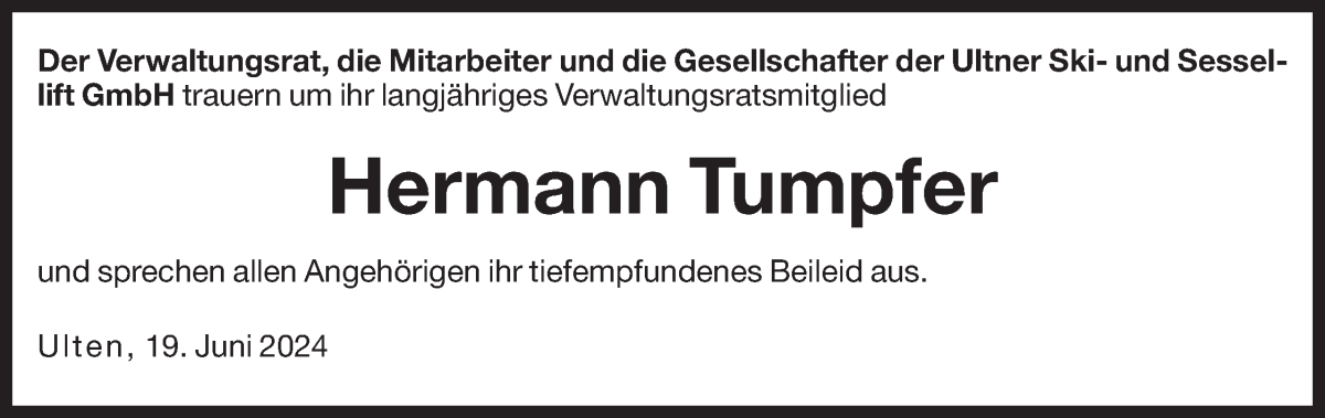 Traueranzeige
