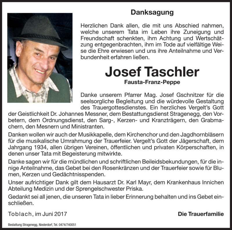 Traueranzeige