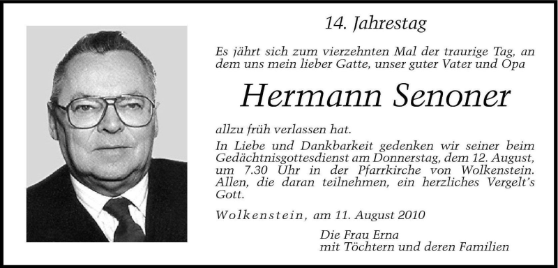 Traueranzeigen