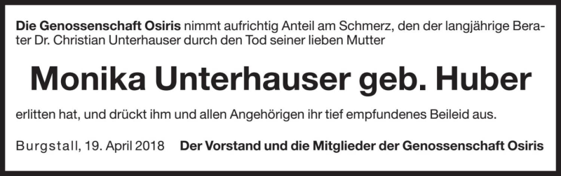 Traueranzeige