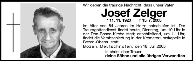 Traueranzeigen