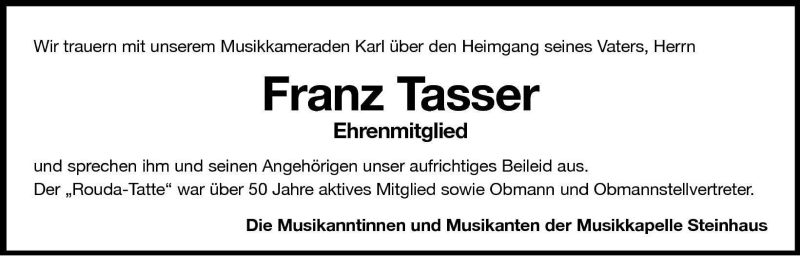 Traueranzeigen