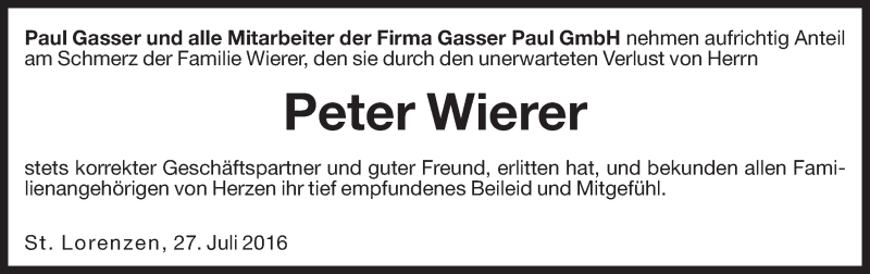 Traueranzeige
