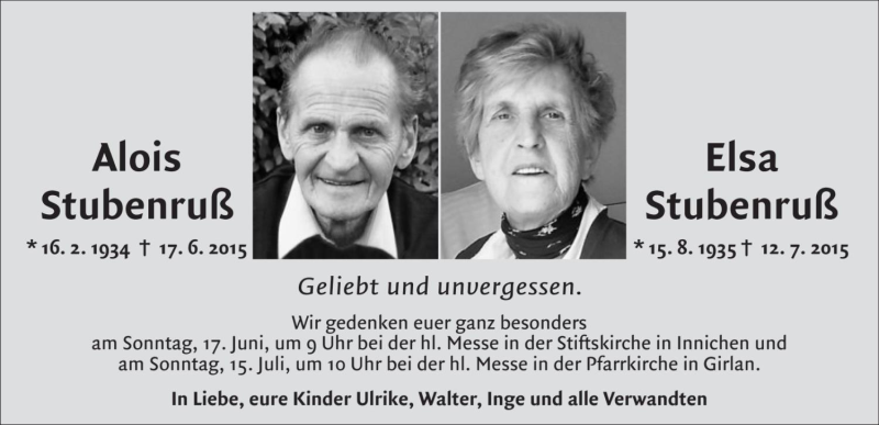 Traueranzeige