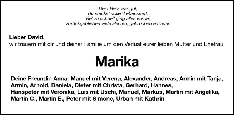 Traueranzeigen