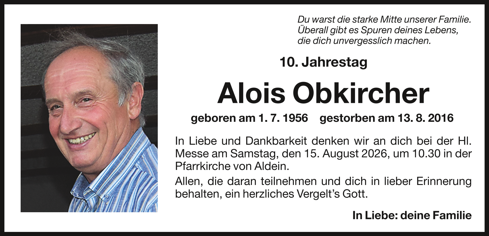 Alois Obkircher