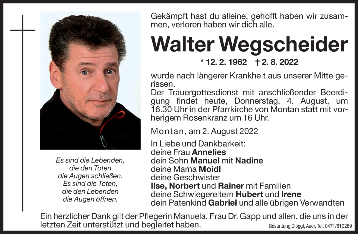 Traueranzeige