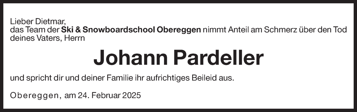 Traueranzeige