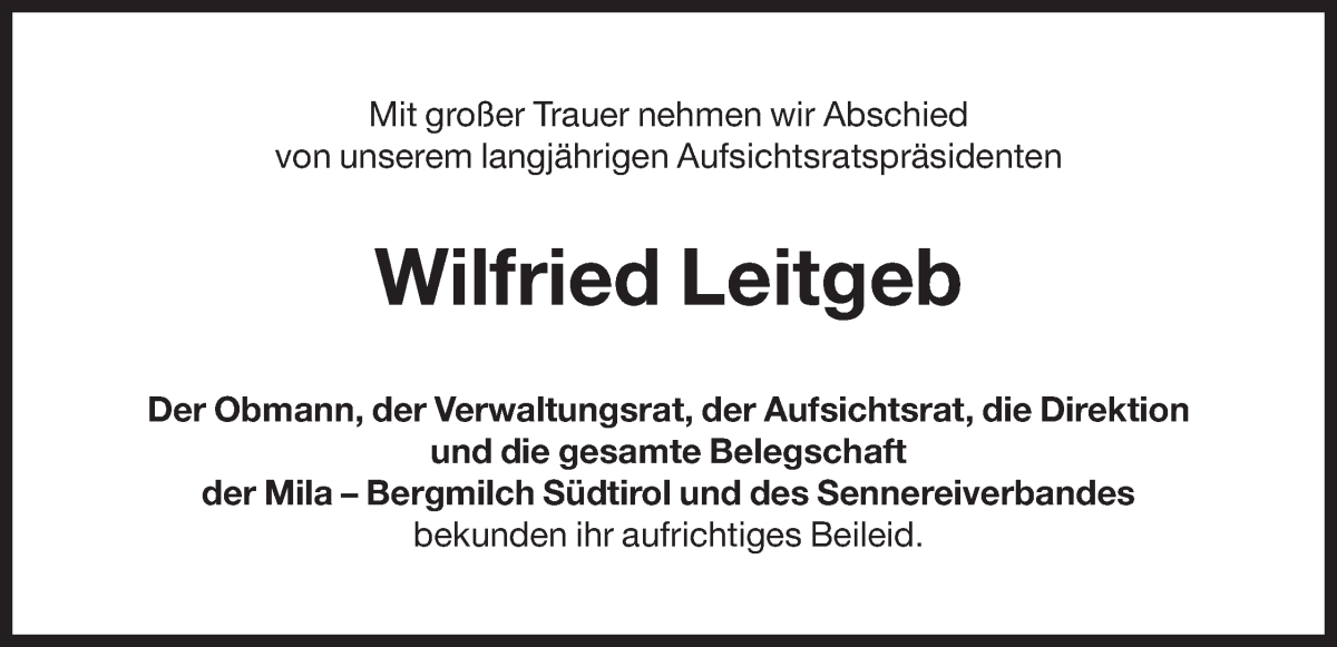Traueranzeige