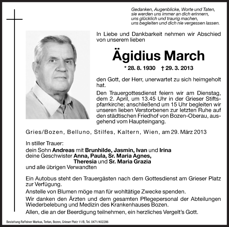 Traueranzeige
