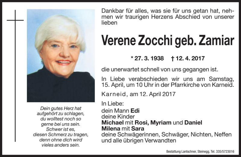 Traueranzeige
