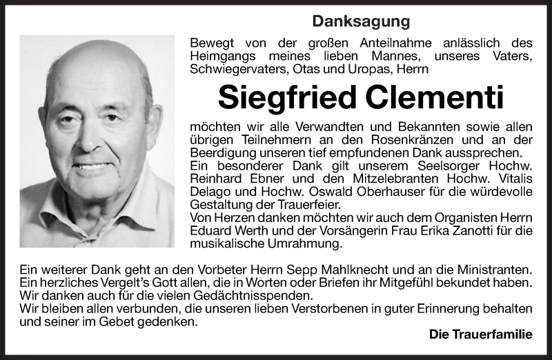 Traueranzeige