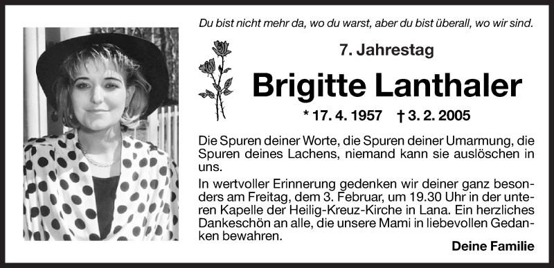 Traueranzeige