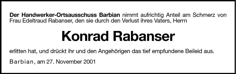 Traueranzeigen
