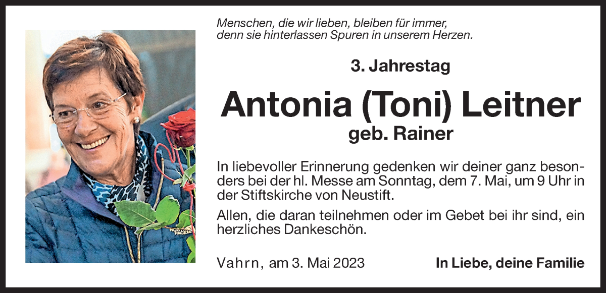 Traueranzeige