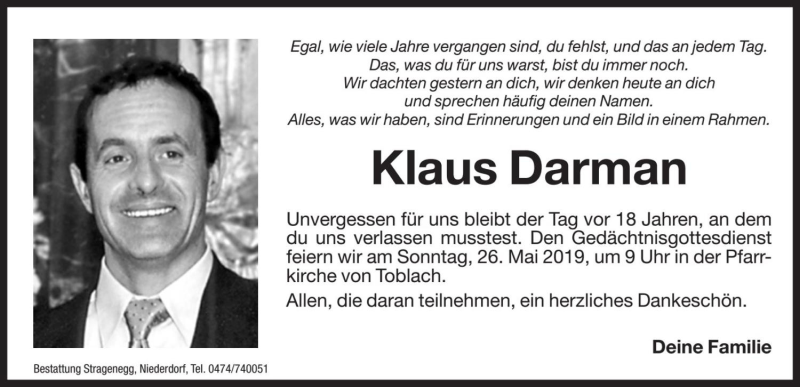 Traueranzeige