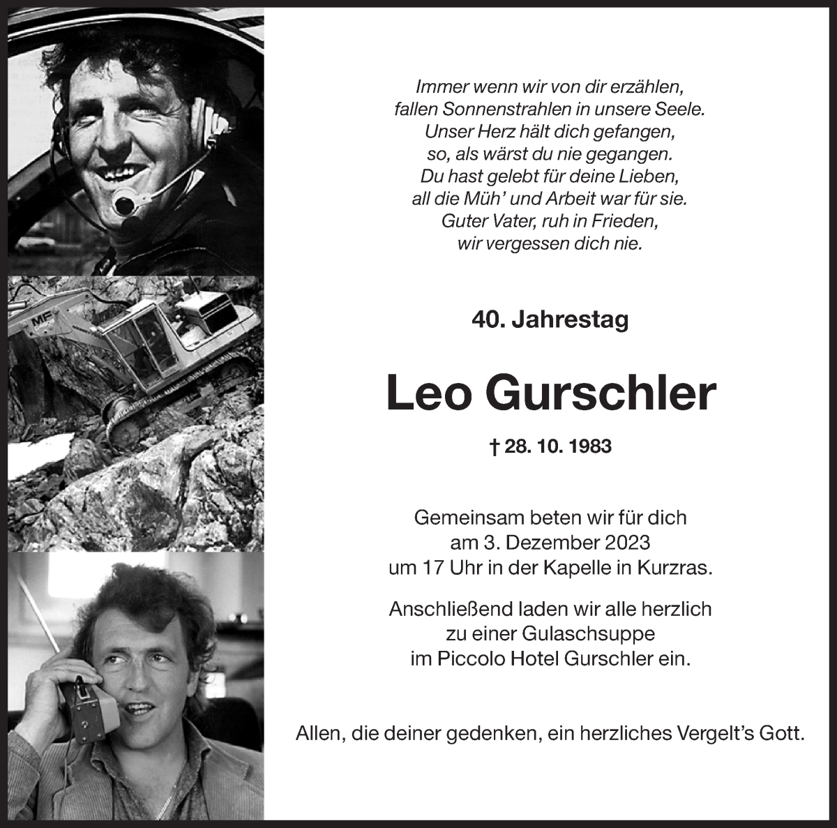 Traueranzeige