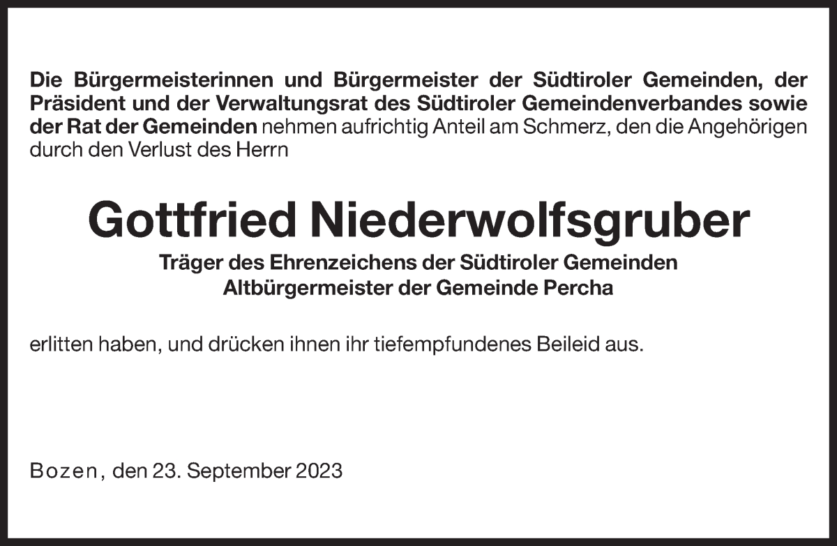 Traueranzeige