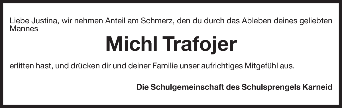 Traueranzeige