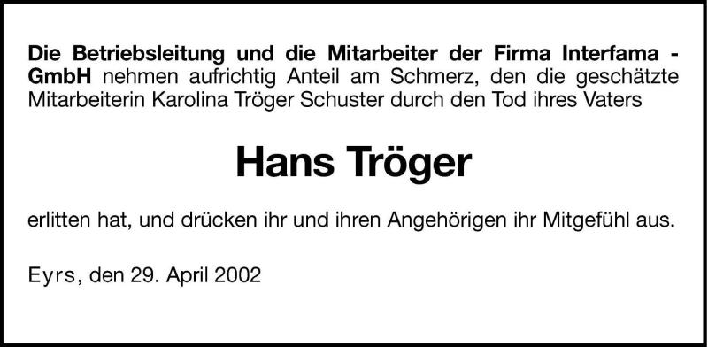 Traueranzeigen