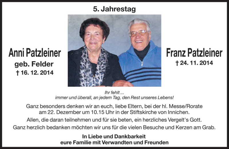 Traueranzeige