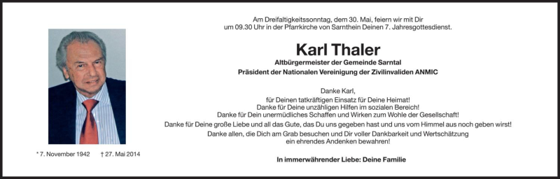 Traueranzeige