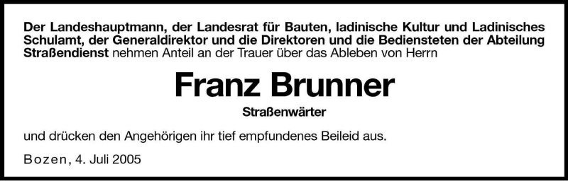 Traueranzeigen