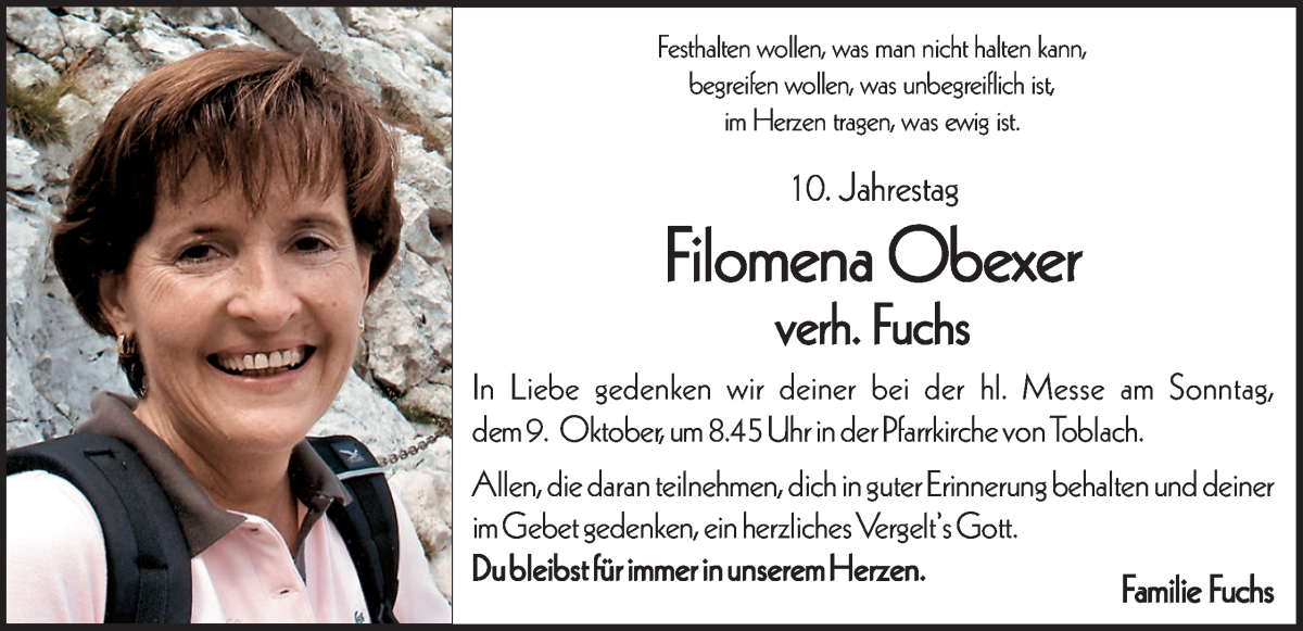 Traueranzeige