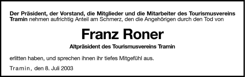 Traueranzeigen