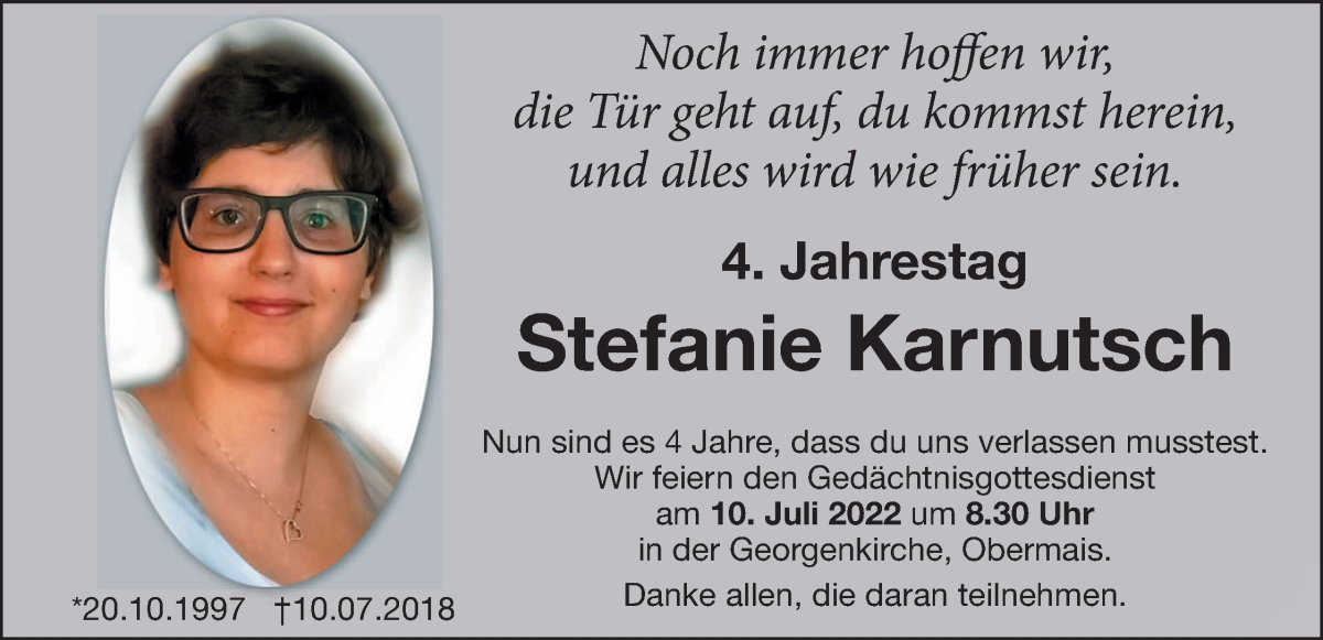 Traueranzeige
