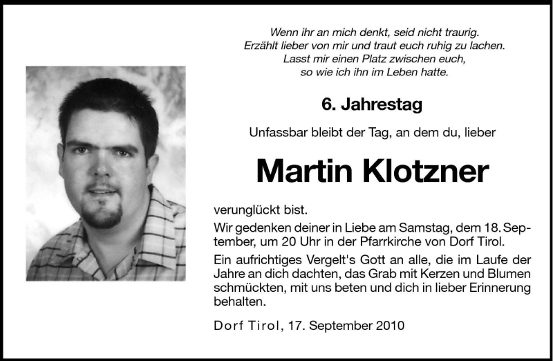 Traueranzeigen