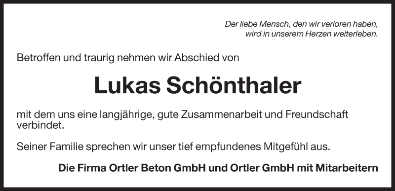 Traueranzeige