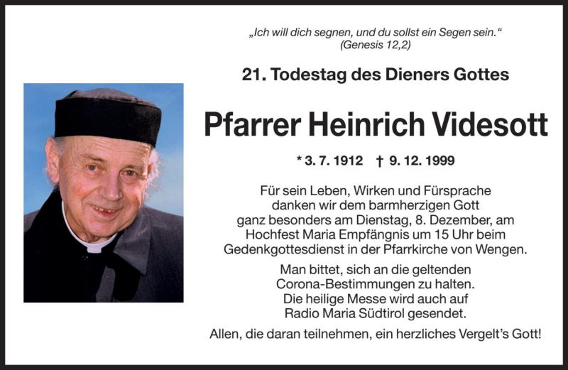 Traueranzeige