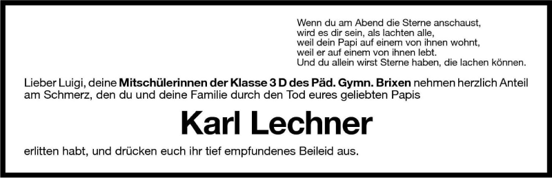 Traueranzeigen