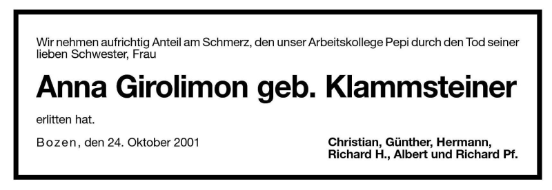 Traueranzeigen