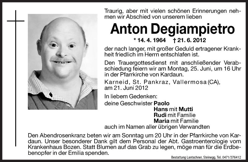 Traueranzeige