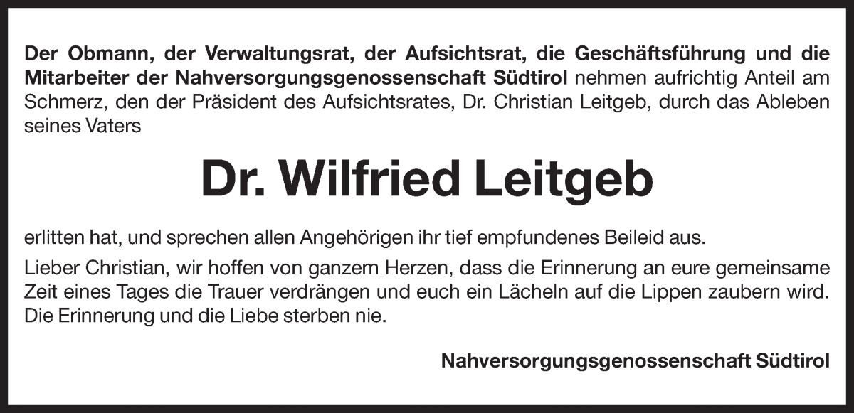 Traueranzeige