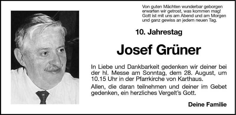 Traueranzeigen